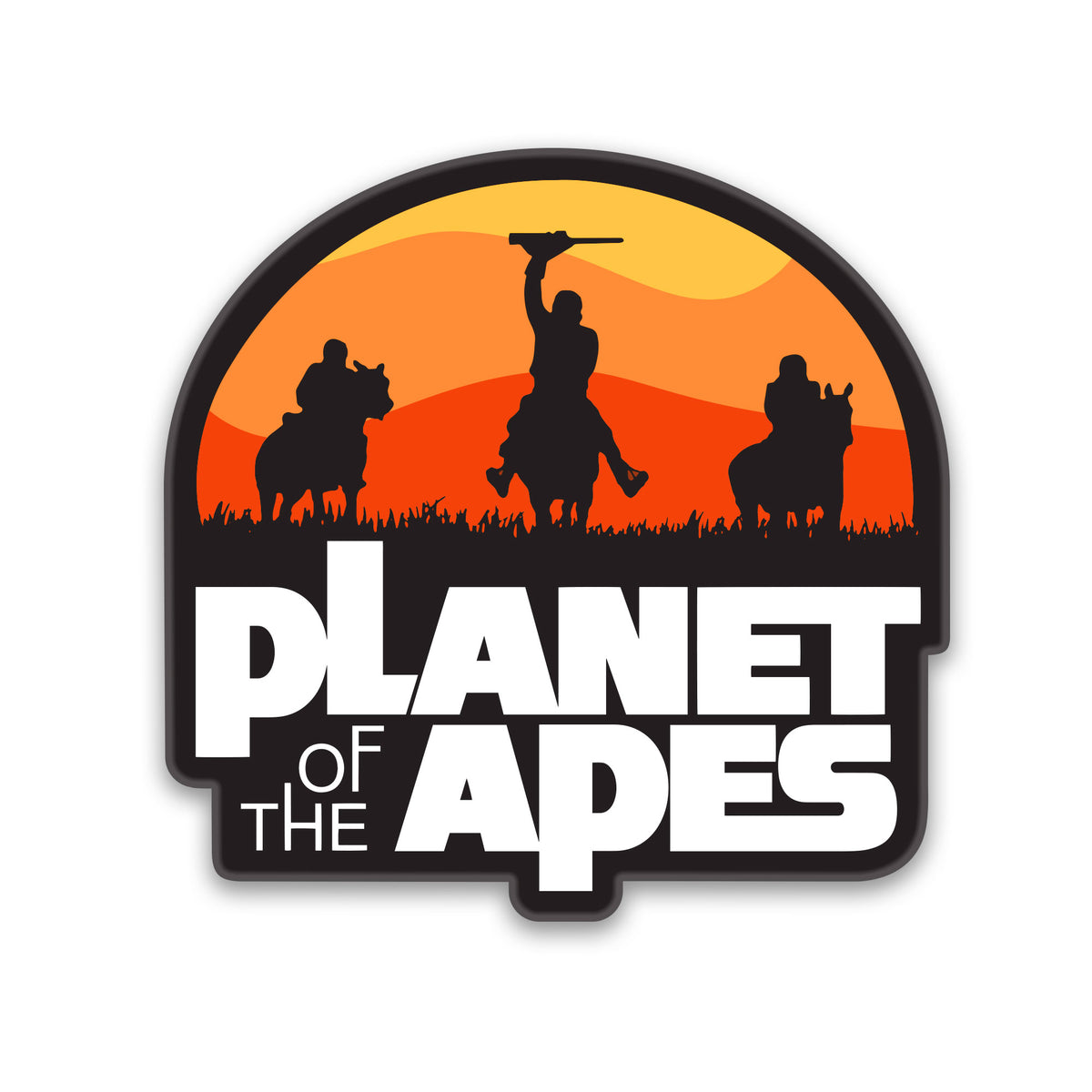 Planet of the Apes | 3 Versions | Enamel Pin – Muckychris