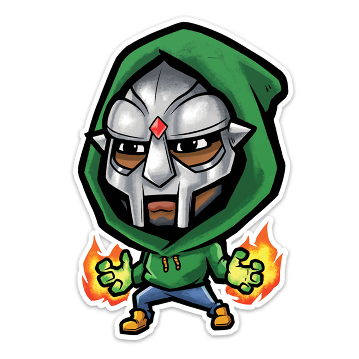 M.F. DOOM | Sticker – Muckychris