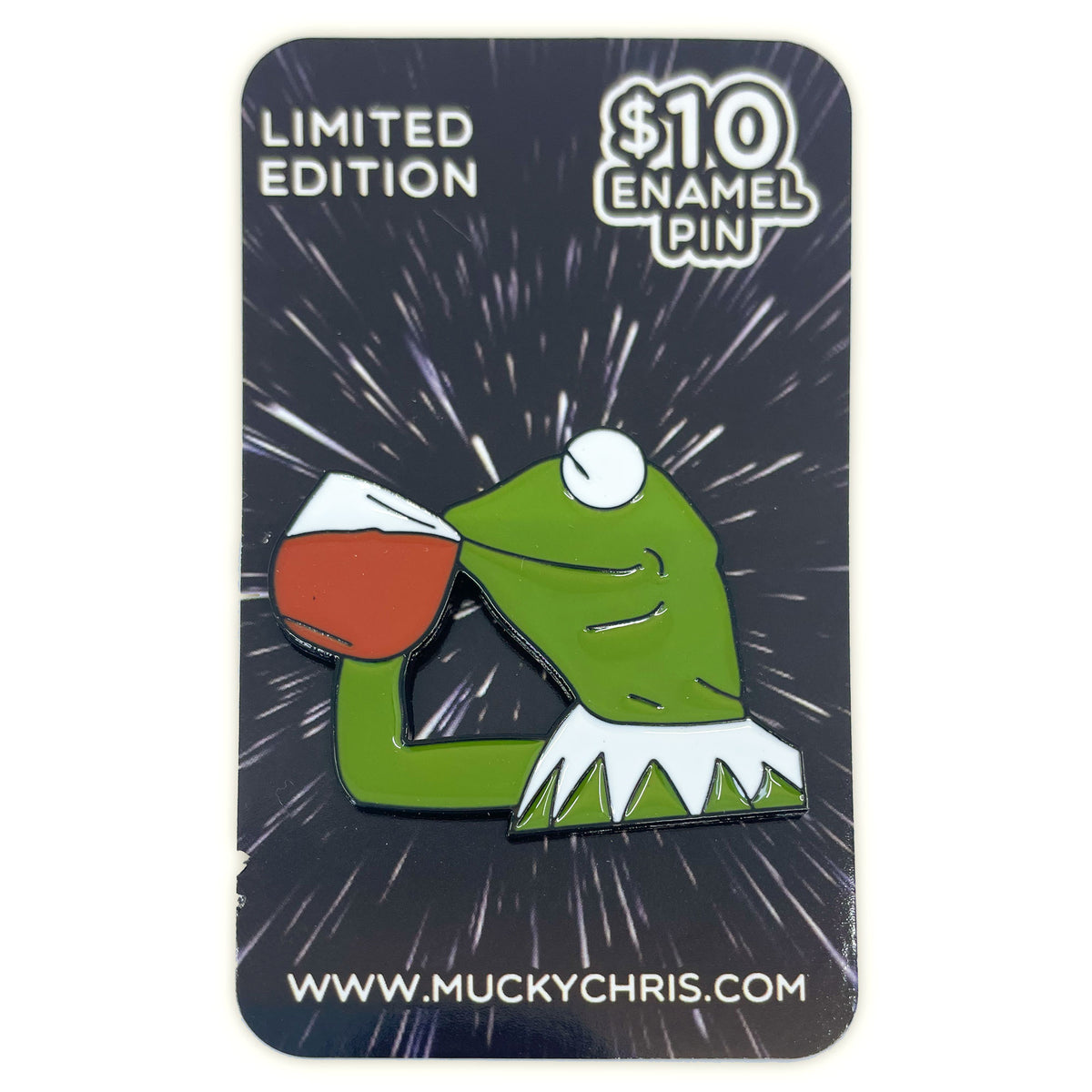 Sesame Street | Kermit The Frog | Enamel Pin – Muckychris