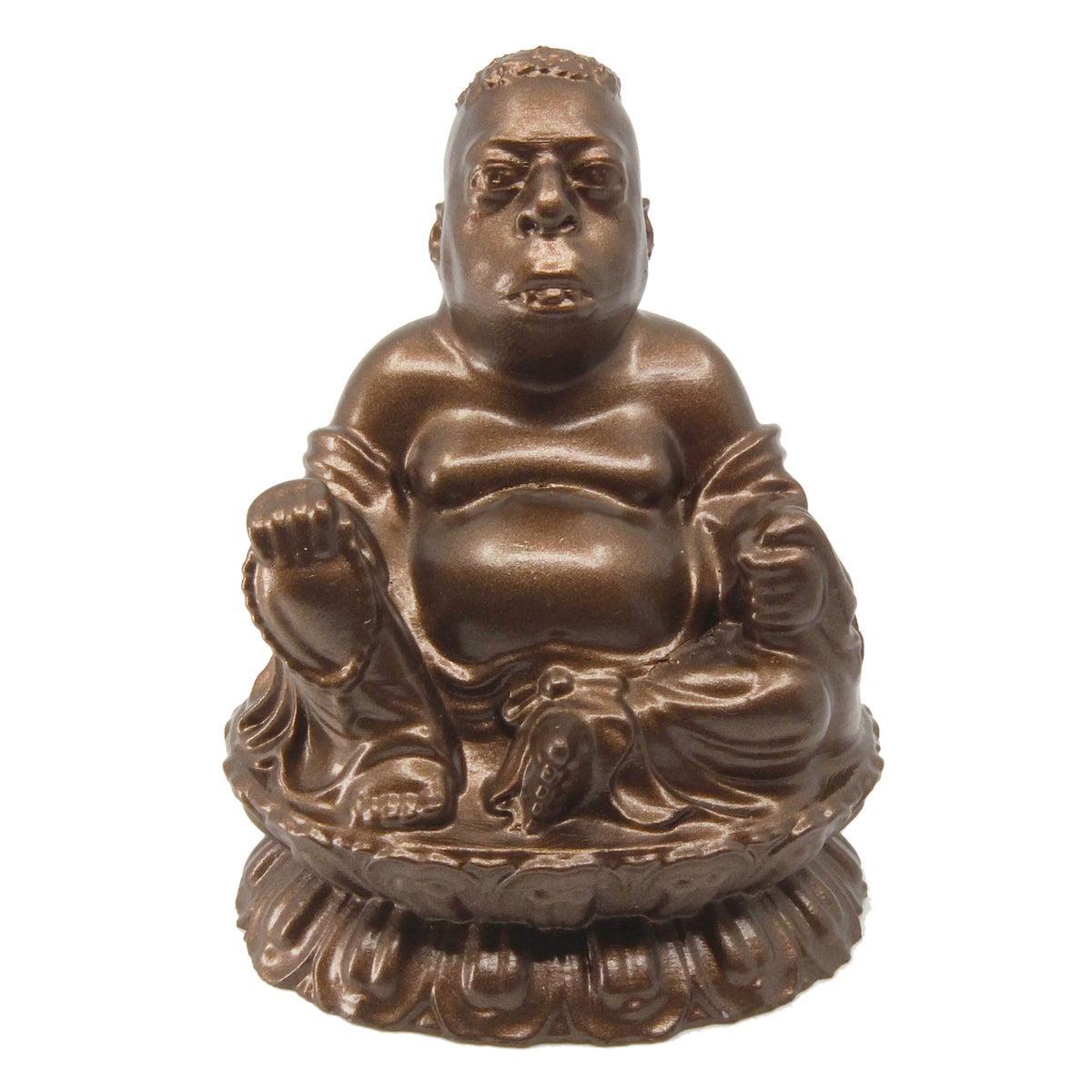 Beet Lotus Buddha | Metallic Rust – Muckychris