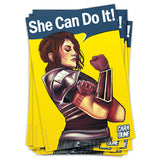 Cara Dune "She Can Do It!" x Rosie the Riveter | Sticker
