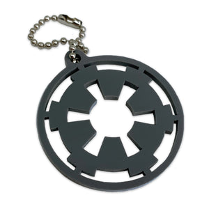 Galactic Empire Logo | Gray | Keychain