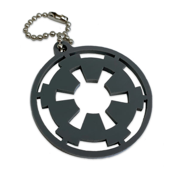 Galactic Empire Logo | Gray | Keychain
