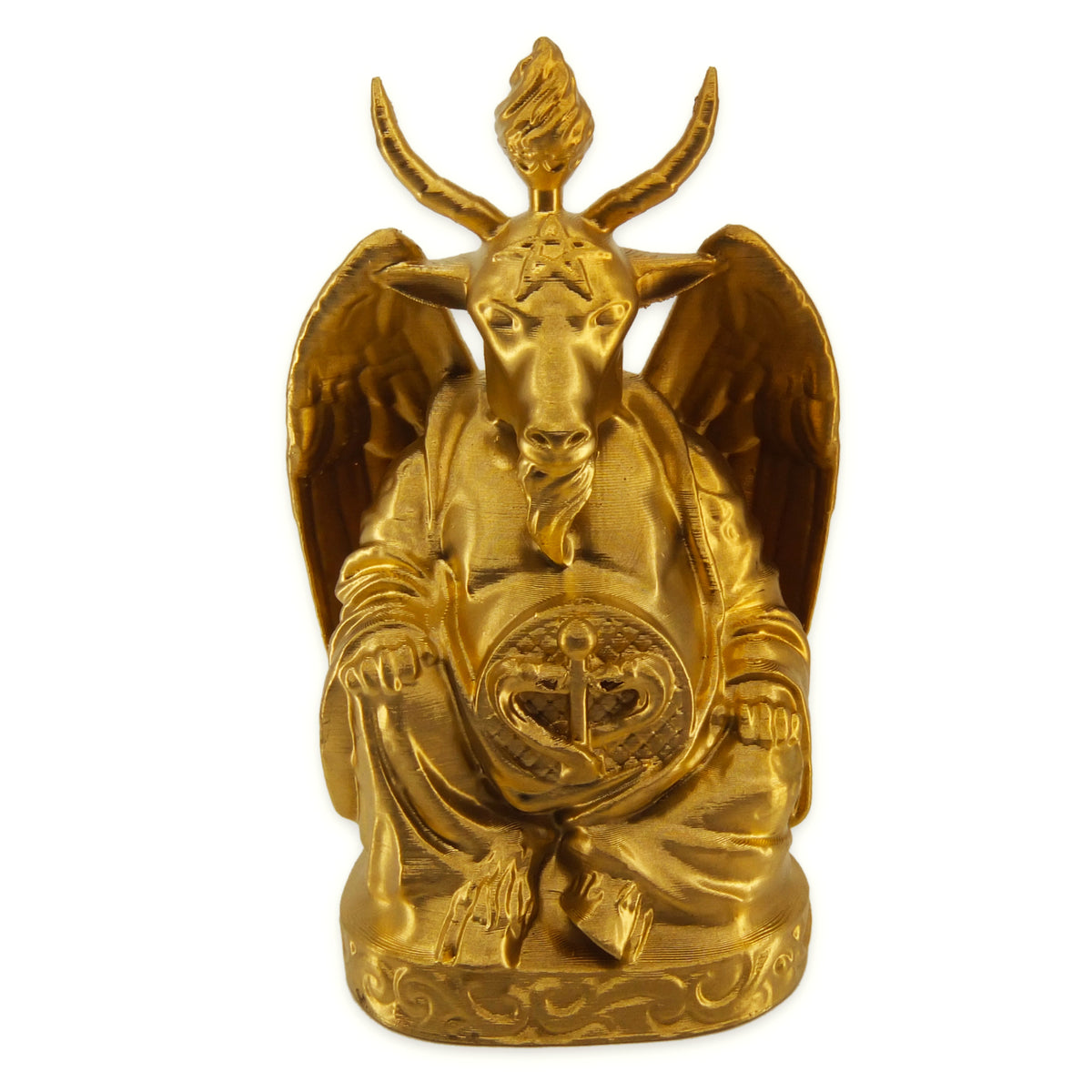 Baphomet Buddha | Brilliant Gold – Muckychris