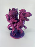 Princess Donut and Mongo Statue – Dungeon Crawler Carl Fan Art, LitRPG Collectible, Fantasy Cat Figurine, 3D Printed Decor, Gift for Book Lovers