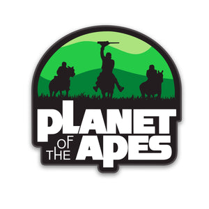 Planet of the Apes | Green Sunset | Enamel Pin