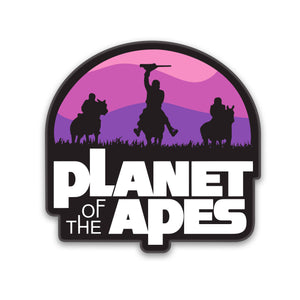 Planet of the Apes | Purple Sunset | Enamel Pin