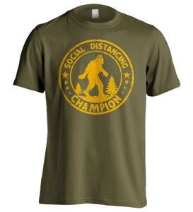 Bigfoot | Social Distancing Champion | T-Shirt