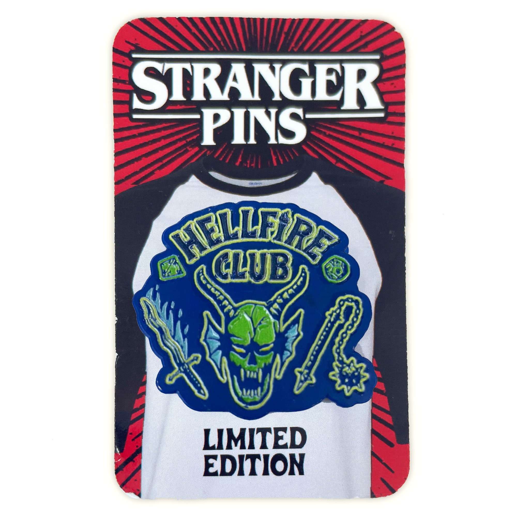 Stranger Things | Hellfire Club | 3 Versions | Enamel Pin – Muckychris