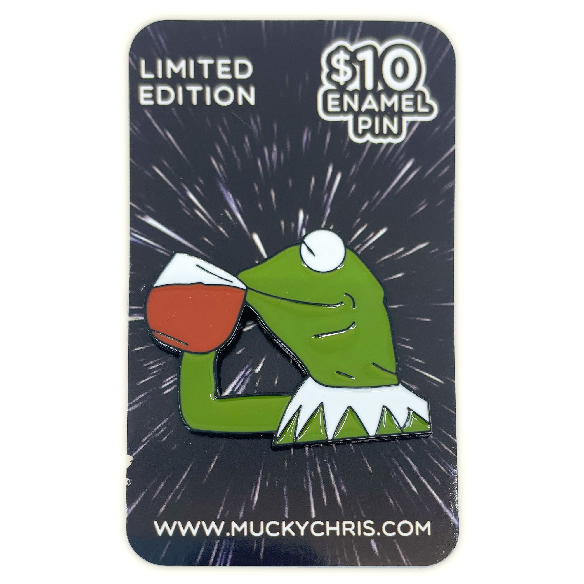 Kermit the Frog Limited Edition ピンバッジ金 Sesame Street | Kermit The Frog | Enamel Pin – Muckychris