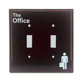 The Office | Black Light Switch Cover