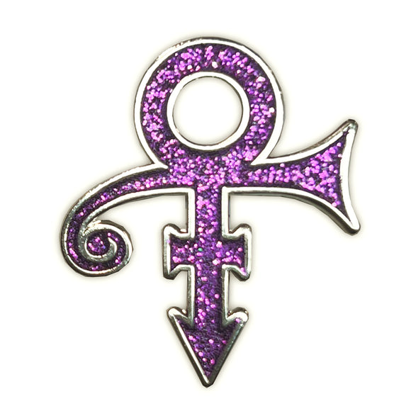 Artist Formerly Known As | Prince | Purple Glitter Enamel Pin