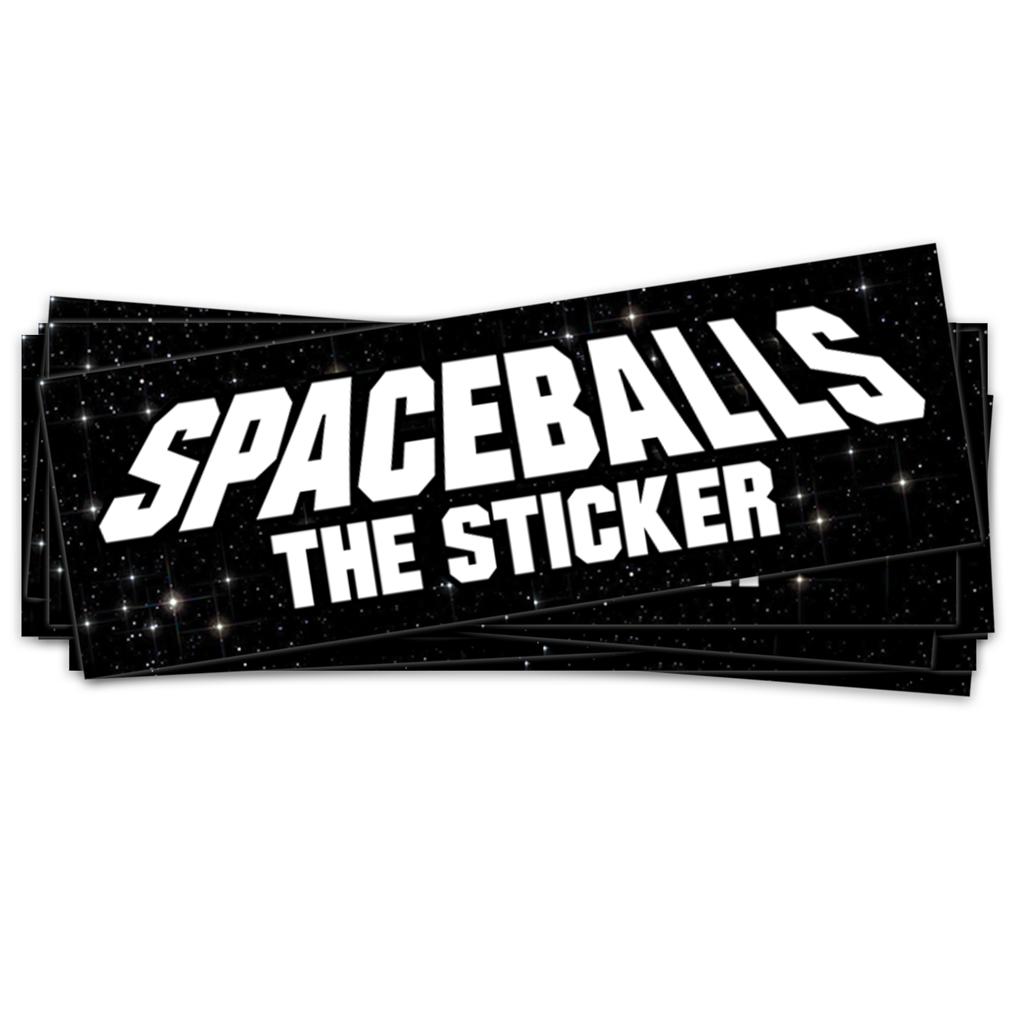 "I Heart Uranus" Spaceballs Bumper Sticker – Snarky, Black Vinyl, 8.75x2.75", Glossy