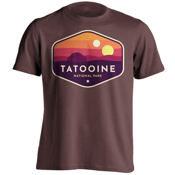 Tatooine National Park | Russet Brown Tshirt