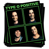 Peter Steele | Type O Negative | "Type O Positive" | Sticker