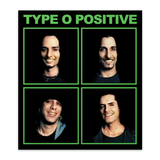 Peter Steele | Type O Negative | "Type O Positive" | Sticker