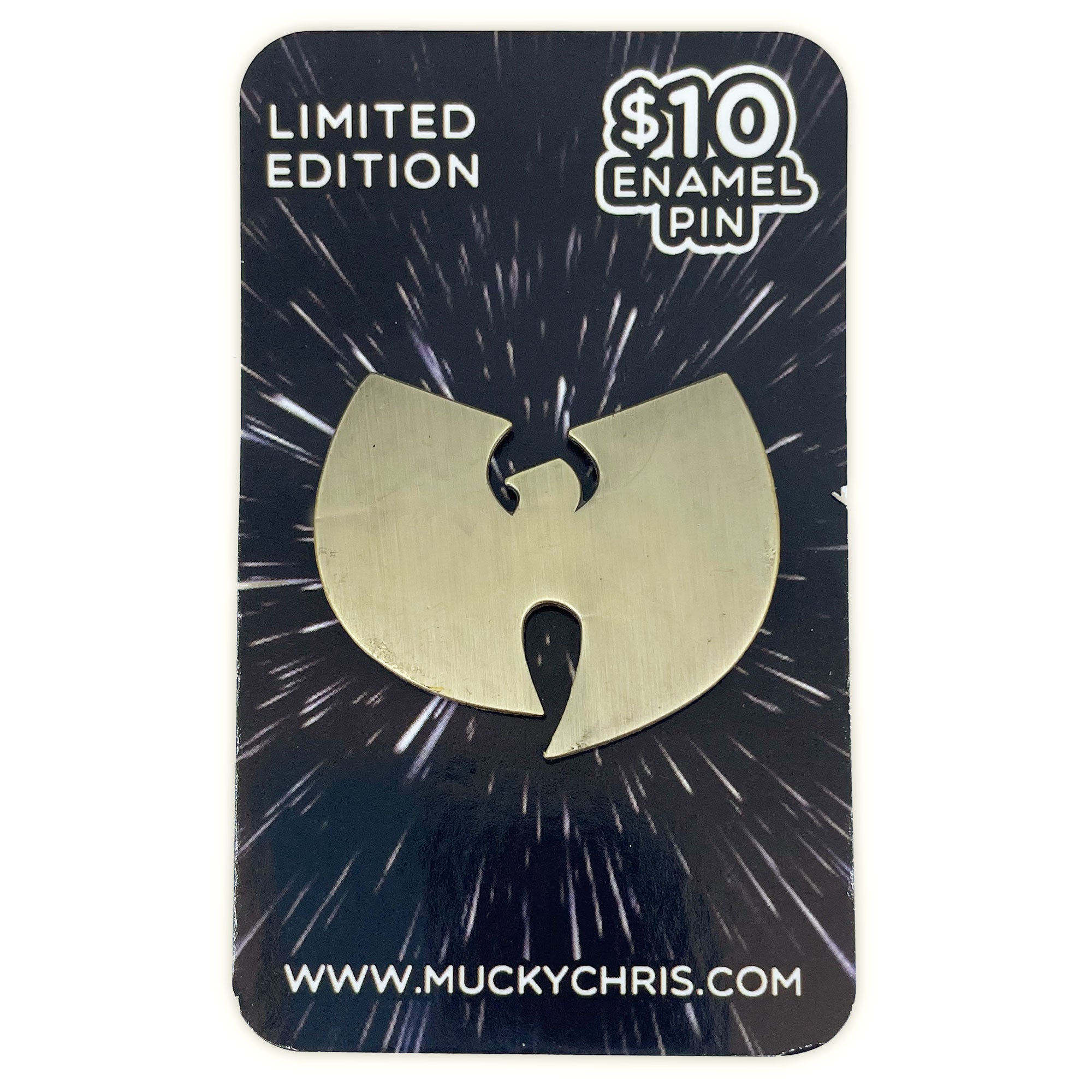 Wu-Tang | Brushed Bronze | Enamel Pin – Muckychris