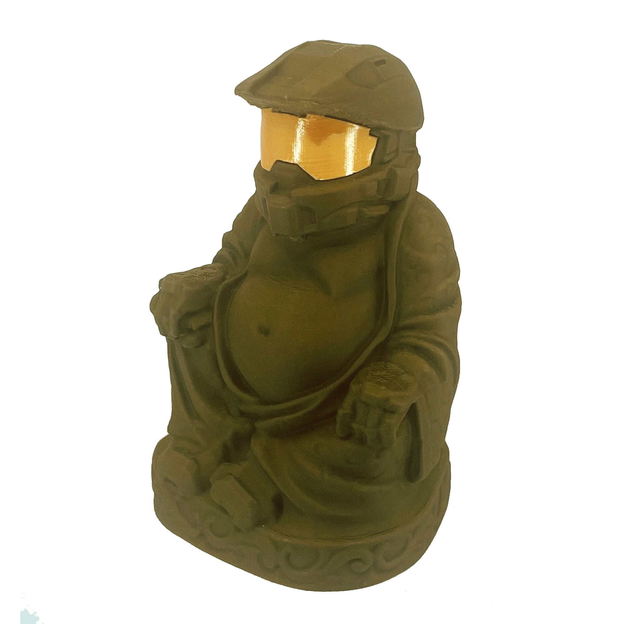 Master Chief Buddha | Military Green – Muckychris