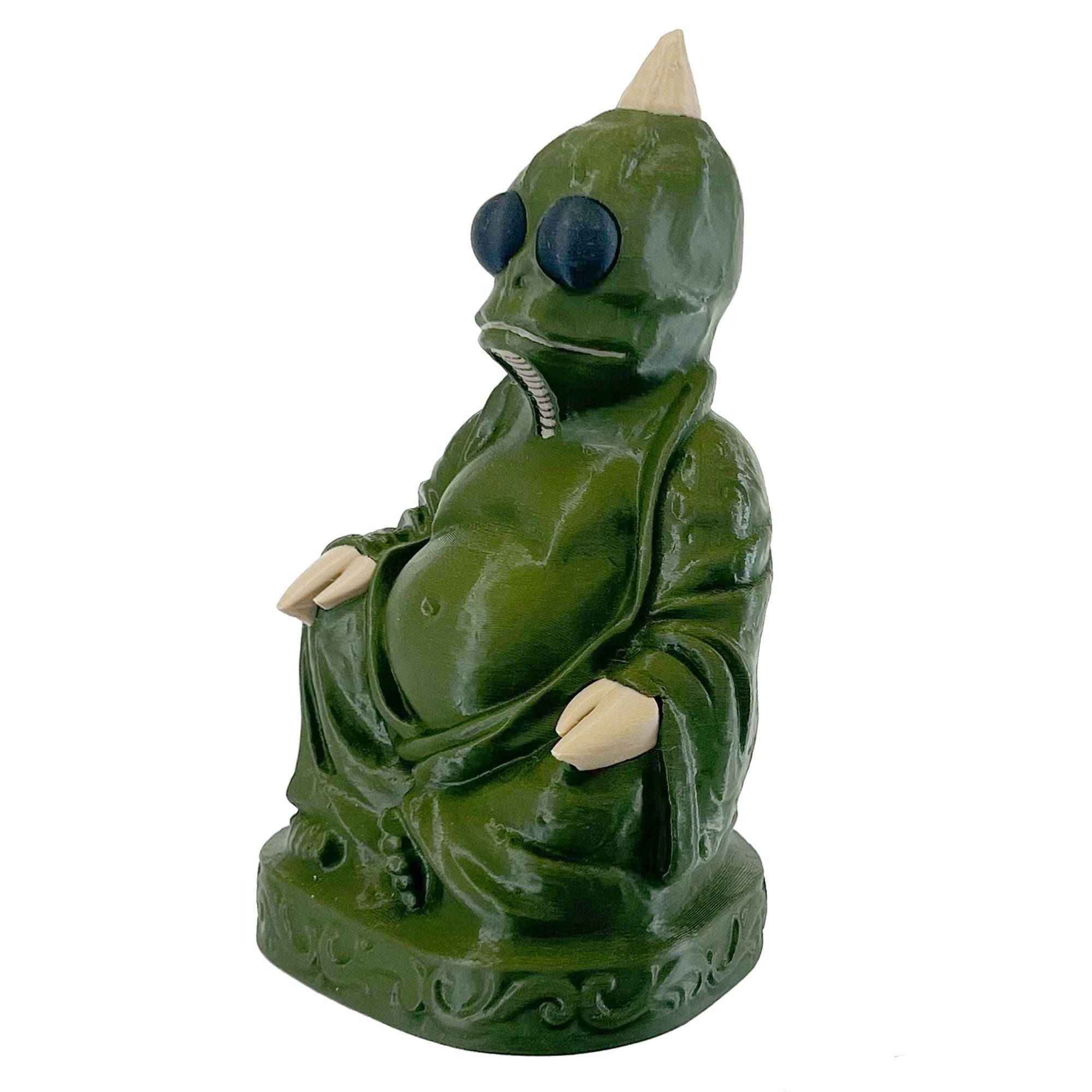 Sleestak Buddha | Olive Green – Muckychris