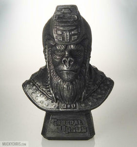 General Ursus Ape  Bust | Hammered Iron Paint