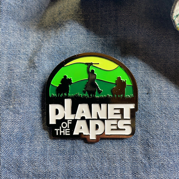 Planet of the Apes | Green Sunset | Enamel Pin