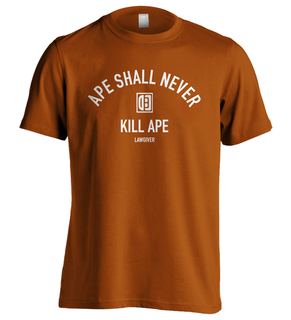 Apes | Ape Shall Never Kill Ape | Texas Orange T-Shirt