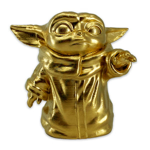 Baby Yoda "The Child" | Grogu | Brilliant Gold
