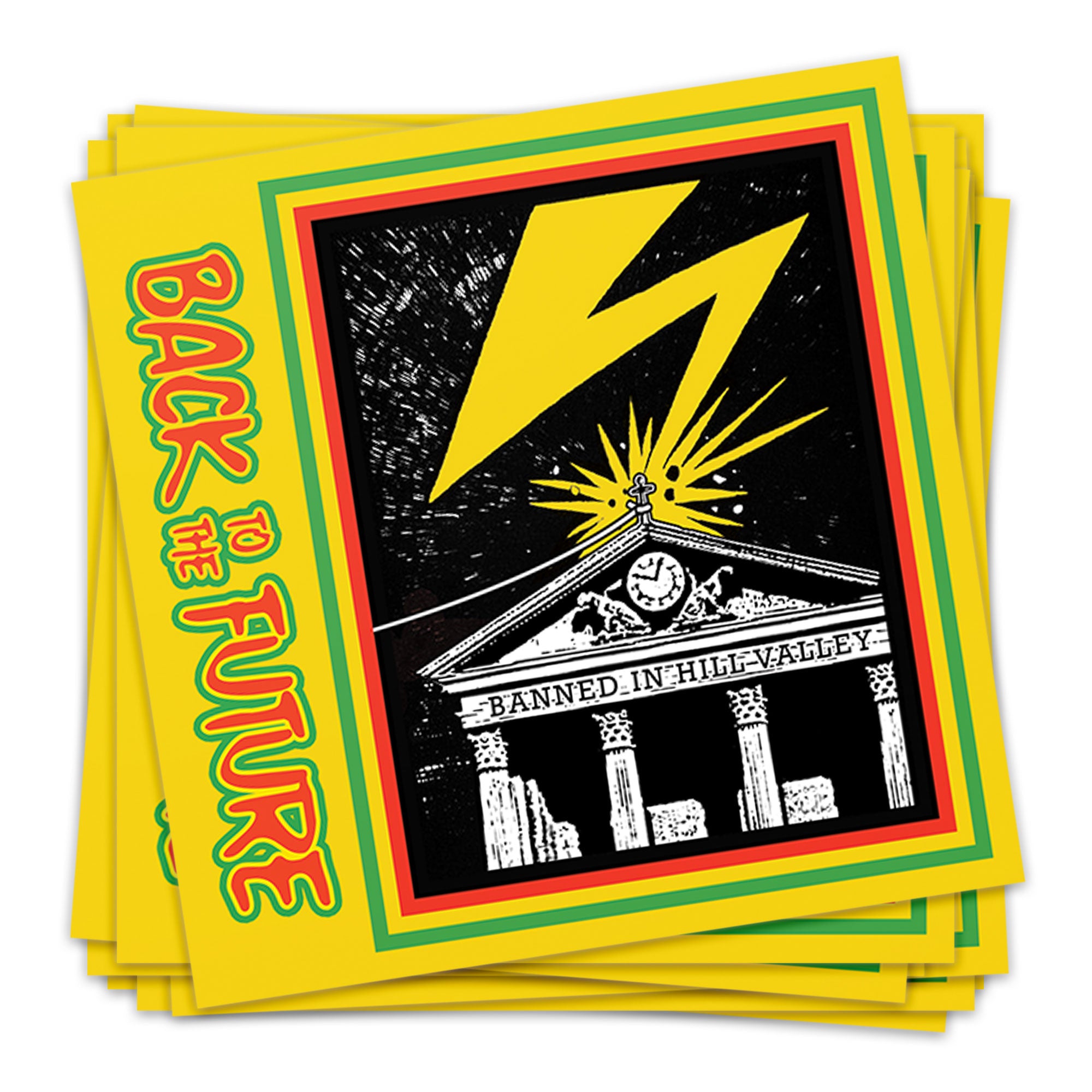 Bad Brains x Back to the Future  Sticker – 3D Printing by Muckychris