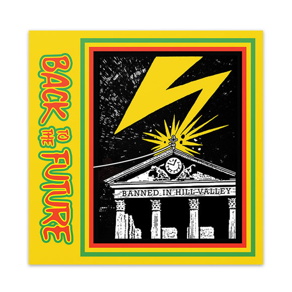 Bad Brains x Back to the Future  Sticker – 3D Printing by Muckychris