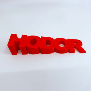 Hodor Door Stop | Various Colors
