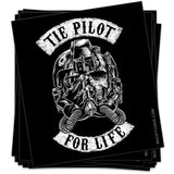 Tie Pilot for Life | Sticker