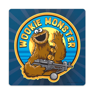 Wookie x "Cookie" Monster Mashup | Sticker
