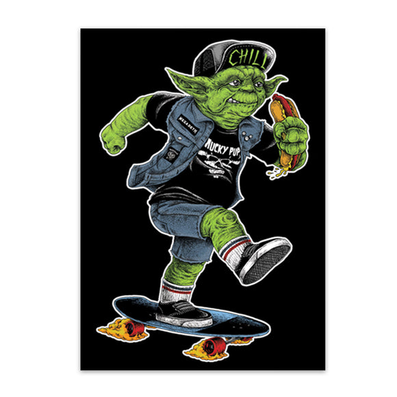 Yoda Skater | Sticker