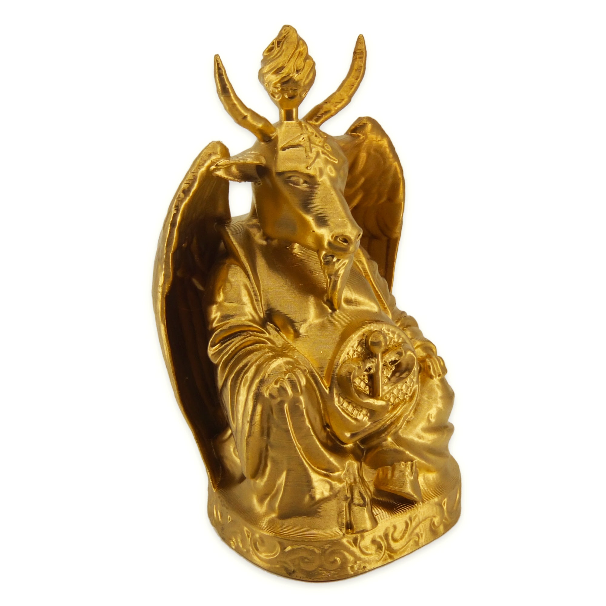 Baphomet Buddha | Brilliant Gold – Muckychris