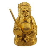 Leatherface Buddha | Brilliant Gold