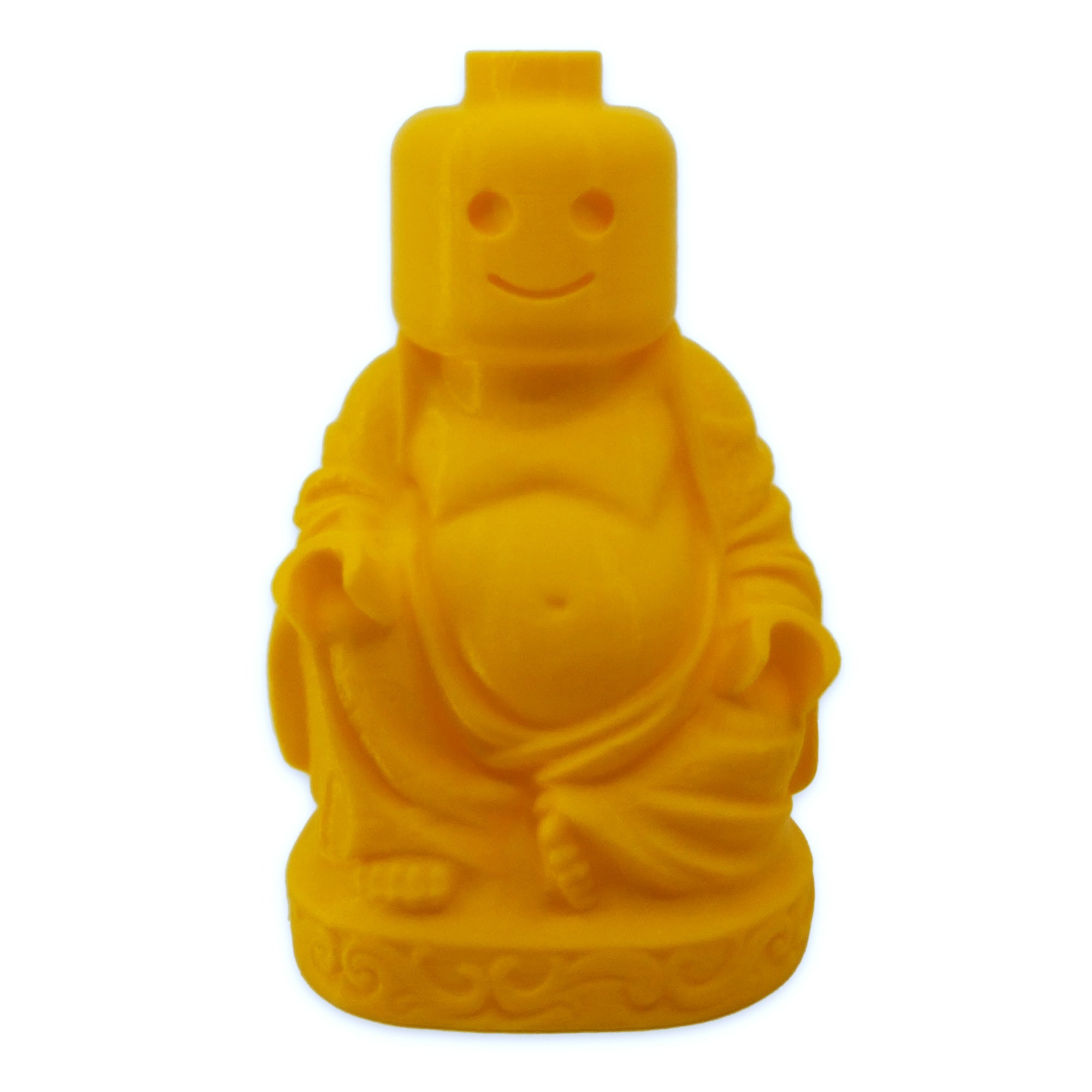 Lego Man Buddha | Yellow – 3D Muckychris