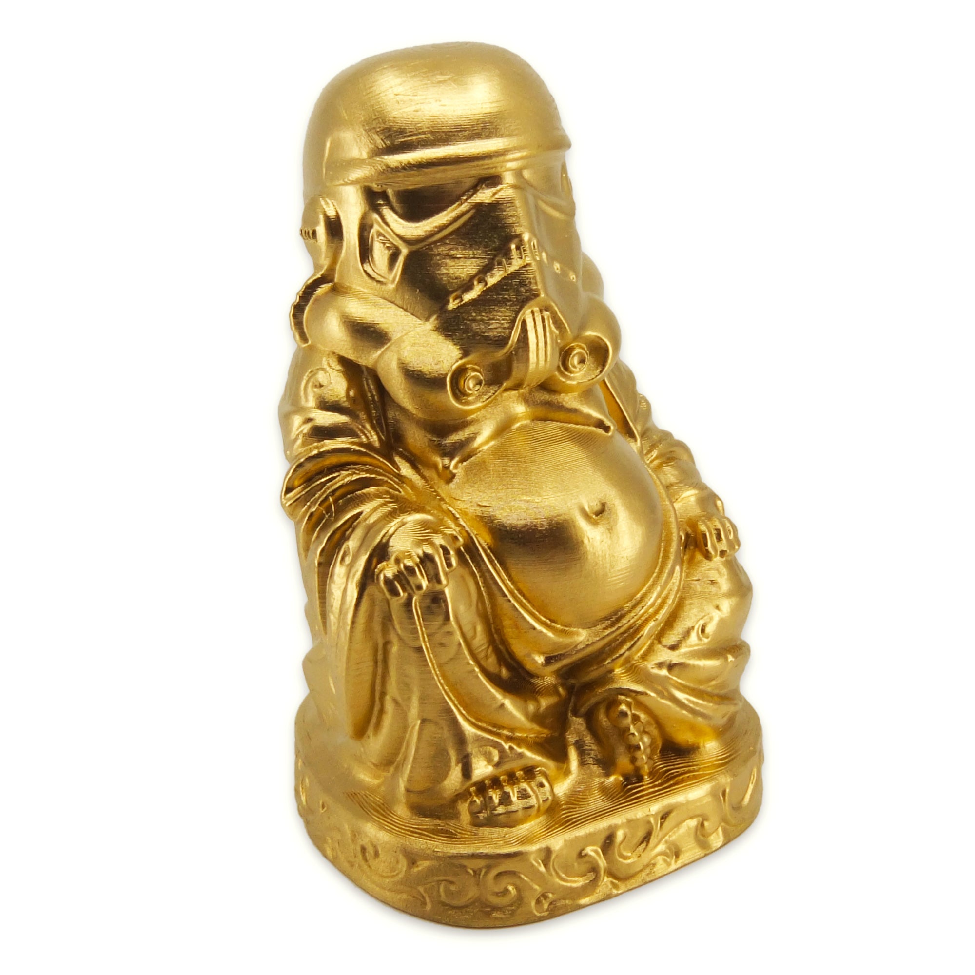 Stormtrooper Buddha | Brilliant Gold – Muckychris